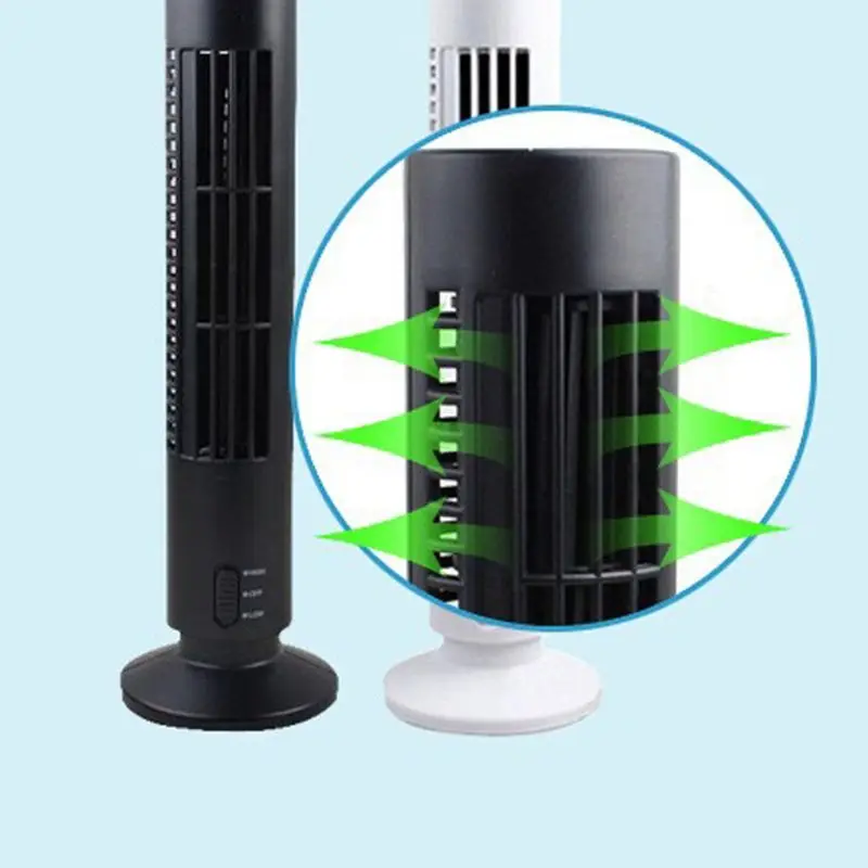 за творчески мини USB вертикални безлопастного климатик Ръчен преносим Kool