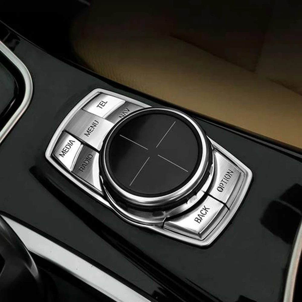 Автомобилни мултимедийни бутони, CD, декоративни тампон, стикер за BMW 5 серия 7 серия