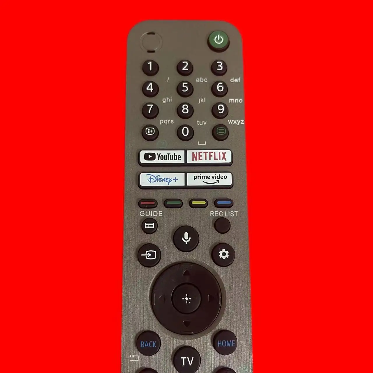 Нов RMF-TX621E Гласова дистанционно управление за Sony 8K HD Smart TV XR-55A90J KD-43X80J XR-55X90J KD-85ZG9 KD-55XG8505 KD-55XG8588