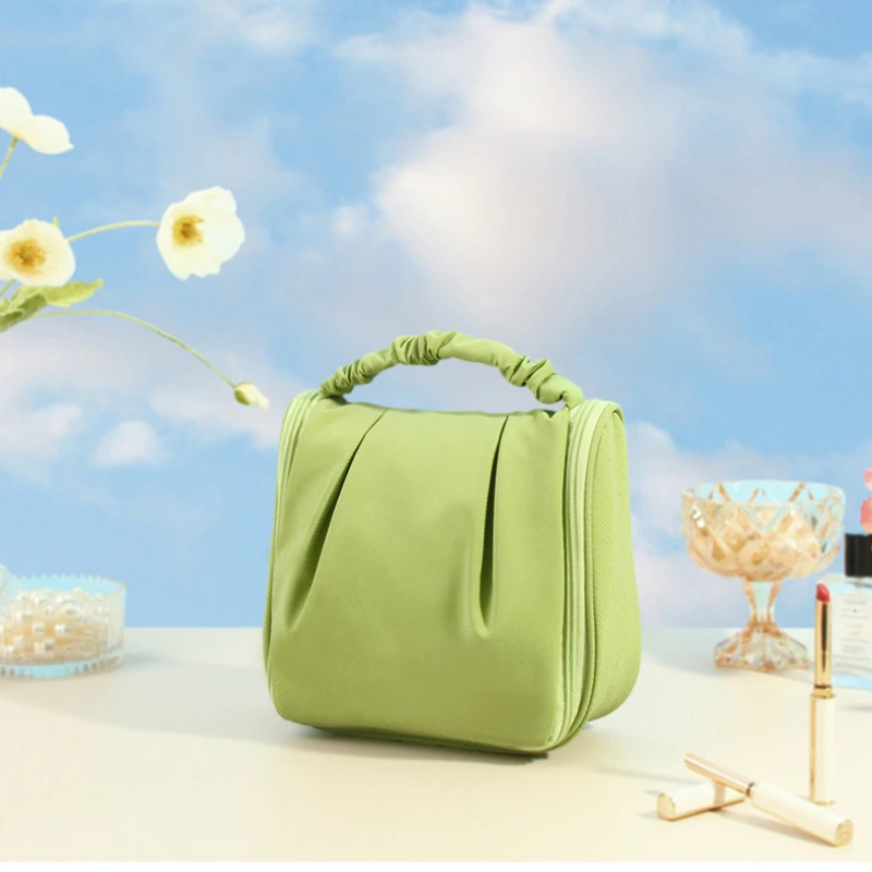 Дамски косметичка, водоустойчив косметичка за съхранение, подвесная богат на функции преносим чанта за пране, ежедневни косметичка по-голям капацитет