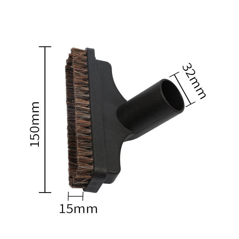2X Сменяеми детайли за прахосмукачка с приставка-четка от конски косъм с адаптер 32/35 мм