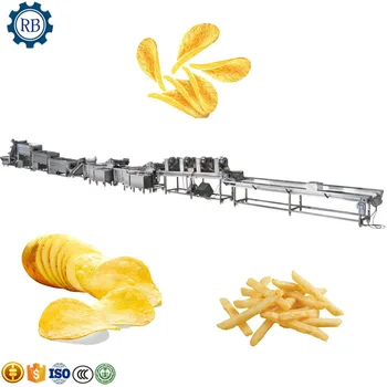 Произведено в Китай Оборудване за производство на картофи, Напълно автоматични машини за производство на чипс