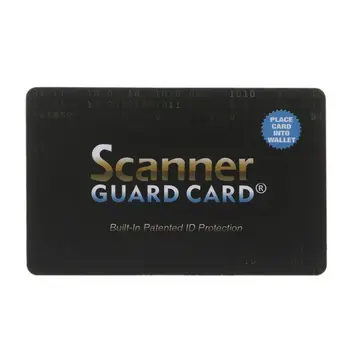 Преносим протектор Кредитна карта, блокиране на RFID сигнали NFC, защитава за Passp