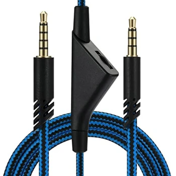 Сплетен кабел слушалки за гейминг слушалки A10 A40 с кабел с 3,5 мм (1/8 
