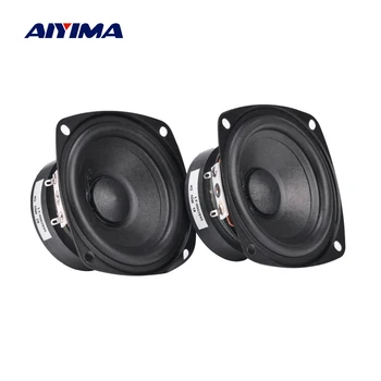 AIYIMA 3 Инча Пълна Гама Аудио Говорител Рог 4 Ω 10 W САМ Музикален Bluetooth Високоговорител Външен Магнитен Високоговорител 2 Бр.