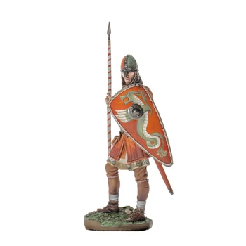 Войник от смола 1/32 древен фантастичен войник-войник с базовият модел в разглобено формата, неокрашенный комплект за монтаж на фигури