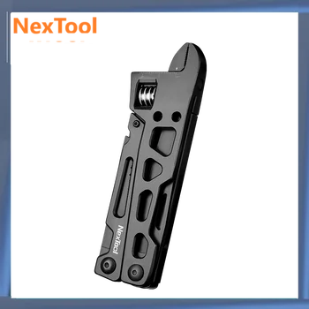 NexTool 9 В 1 Мултифункционален Гаечен ключ, Нож, Сгъваем Набор от Инструменти, Многофункционални Клещи, Трион за Дърво, Накрайник Отвертка, Многофункционален инструмент