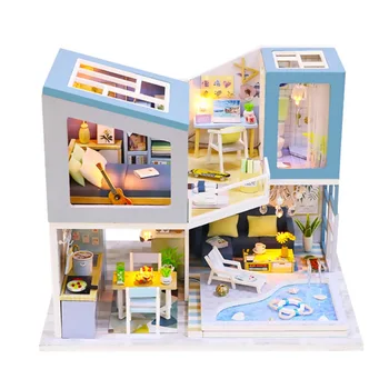 Комплект мини-куклени къщи 