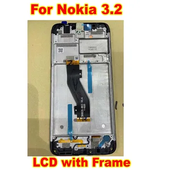 Най-добрите работния LCD дисплей, тракпад, екран, дигитайзер, стъклен, сензор + рамка за Nokia 3.2 TA-1154 Mobile Pantalla Parts