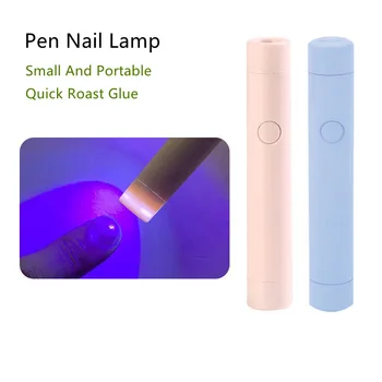 Портативна мини лампа за изсушаване на ноктите, UV led лампа за втвърдяване само гел за нокти, быстросохнущий USB-инструмент за дизайн на ноктите, подарък за домашна употреба при пътуване
