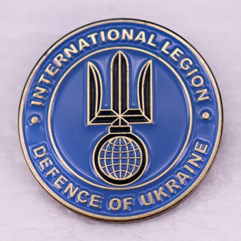 Международен легион на Отбраната на Украйна, Эмалированная жени, Брошки, Икони, Бижута, Аксесоари