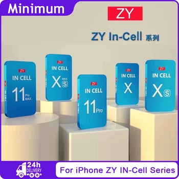 ZY Incell за iPhone X Xs Max XR LCD сензорен дисплей, дигитайзер, в събирането, резервни части за iPhone 11 Pro Max