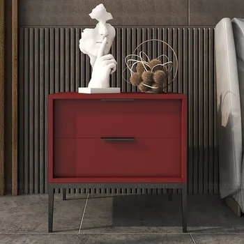 Италианска дървена шкаф за съхранение, Тесен промишлен Модерен многофункционален кутия, Удобни настолни облицовка, Мебели за дома