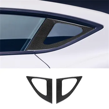 За TOYOTA Supra a90 2019-2022 Странично отдушник на задното стъкло на автомобила, щори, стикер от въглеродни влакна, аксесоари за украса