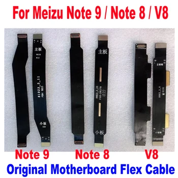 100% Оригинален работа За Meizu Note 8 Note 9 V8 дънната платка дънна Платка LCD-Конектор Гъвкав Кабел Лента резервни Части За Телефони
