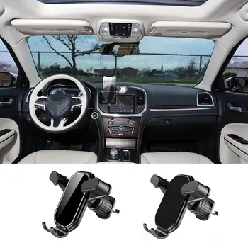 Универсален Автомобилен Притежател на Мобилен Телефон на Gravity За Chrysler 300c 300 Pacifica 200 Sebring PT GPS Поставка За Закрепване На отдушник Аксесоари