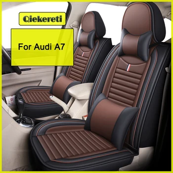 Калъф за авто седалка QIEKERETI за Audi A7, автоаксесоари за интериора (1 седалка)