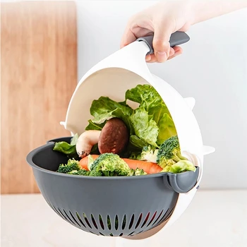 Многофункционални кухненски аксесоари Ръчна Салатница Magic Fruit Slicer машина за мелене на зеленчуци