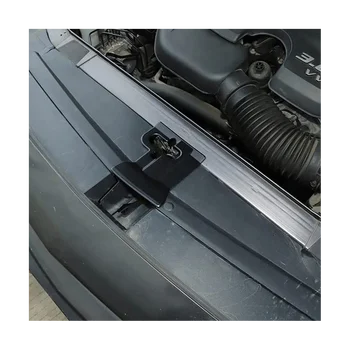 Черен панел за защита на ключалка на капака на двигателя на 2009-2021 години