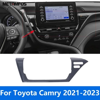 За Toyota Camry 2021 2022 2023 Централна Конзола От Карбон Климатик Ac Отдушник Капачка Тапицерия Аксесоари За Полагане На Автомобили