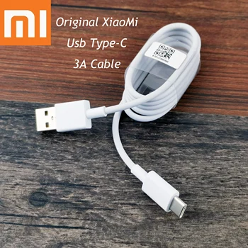 Кабел XiaoMi Redmi Note 10 Оригиналната Бързо Зареждане 3A Usb Type C Линия за Предаване на Данни За Mi 10 9t 9se 9 8 6 A3 Кабела на Зарядното устройство Redmi Note 8 9