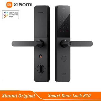 Интелигентна система за заключване на вратите Xiaomi E10, парола Bluetooth, метод за отключване на NFC, в основата на замъка на C-клас, интелигентен корпуса на замъка, работата с приложението Mi Home
