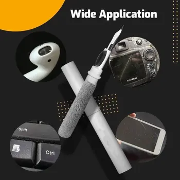 Дръжка за почистване на Bluetooth-слушалки AirPods Pro, инструмент за почистване на трайно капачки за чашки, комплект за почистване