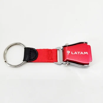 Ключодържател от южна америка, чили, Latam Airlines, Royal Йордания Emirates, ключодържател с катарама за колан на безопасност на въздухоплавателното средство, ключодържател, аксесоар за ключове
