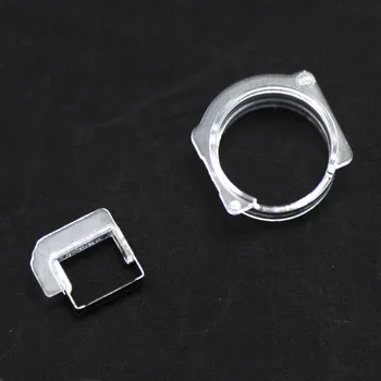 3 бр./лот, предна камера на мобилен телефон пластмасов капак, о-пръстен за Iphone 5 5g