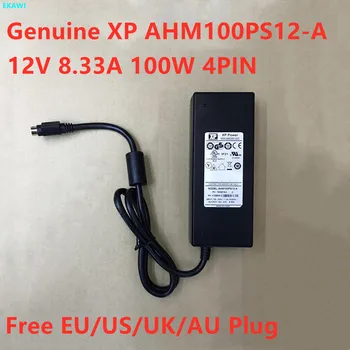 Автентичен 12 8.33 A 100 W 4PIN XP AHM100PS12-A 10009518-A Адаптер за Захранване на Зарядно Устройство За Synology DS916 DS415 НСА Зарядно Устройство