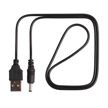 dc3.5 USB кабел за зарядно устройство на DC 3.5 мм мъжки/жак Dc3.5 захранващия кабел на едро 60 см, 500 бр/лот