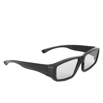 Пасивни поляризирани 3D очила Black H4 Стерео Glasses за TV Real D 3D Cinemas J60A