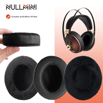 Сменяеми амбушюры NullMini за слушалки Meze 99, Neo, превръзка на главата, слушалка, дебели кожени velvet ръкав, слушалки