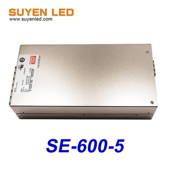 Най-добрата цена MEAN WELL SE-600-5 Импулсно захранване с мощност 500 Вата 5 На 100 И