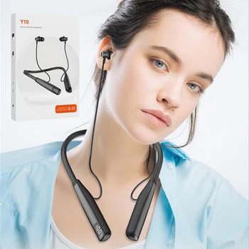 RYRA True Gaming Wireless Bluetooth слушалки Слушалки с шейным ръб Hi-Fi стерео спортни слушалки Водоустойчив магнитни безжични слушалки