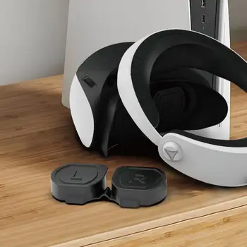 Защитна капачка за обектива VR за обектив PS VR2 Прахозащитен и предпазват от надраскване седалките Силиконова защитна втулка за PS VR2