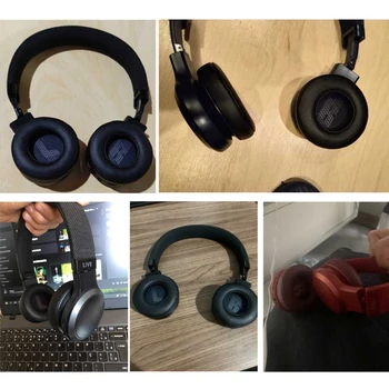 Лесно сменяеми амбушюры за слушалки Live 400BT/460NC, подмяна на по-дебели порест каучук седалките