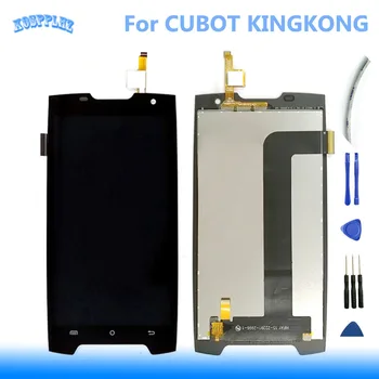 KOSPPLHZ оригинален нов за Cubot King Kong сензорен LCD-дисплей в Събирането на резервни Части за мобилен телефон kingkong lcd Screen + Инструменти