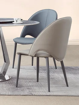 Трапезни столове, лесно лукс за домашна употреба, модерни и минималистичные, италиански ресторанти, минималистичные столове с облегалка
