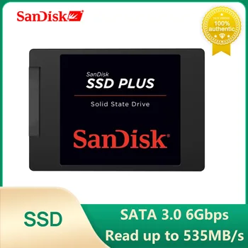 Sandisk SSD Плюс 240 GB 480 GB 1T 2T SATA III 3,0 6 Gbit/s 2,5 