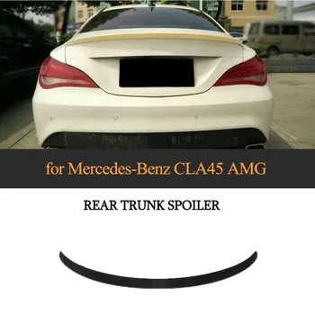 За Mercedes Benz W117 CLA45 AMG Заден Спойлер на Багажника Крило на Багажника За Устни, 4-Врати Седан 2014-2018 ABS Задна Грунд