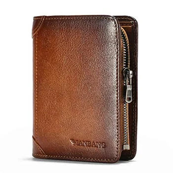 Xzan, мъжки портфейл от естествена кожа, мини-малко държач за карти, мъжки портфейл, джоб, ретро-чантата, чантата за мъже с високо качество