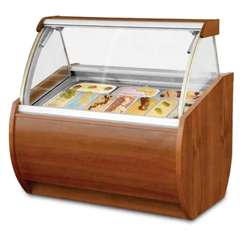 Фризер в италиански стил с 10 вертикални-пощенска кутия за сладолед Цената CFR ПО МОРЕ