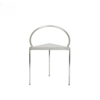 Трапезария стол в скандинавски стил, Кухненски Мебели, Креативен дизайнерски стол, минималистичные трапезни столове с една облегалка, Креативна модел в Стаята за закуска