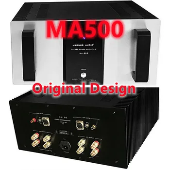 Усилвател на мощност HIFI Amp MA500 с 2.0-канален клас AB Оригинален дизайн, 600 W + 600 W