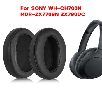 Амбушюры жак за слушалки WH-CH700N, тъканни амбушюры от дебела гъба, амбушюры за слушалки, Аксесоари за ръкави