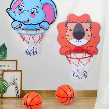 Скъпа баскетболно дъска с цифри от карикатура, преносима детска подвесная кошница с дупки, детски играчки за стрелба на закрито и на открито