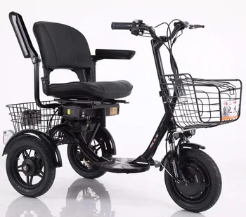високоскоростните сгъваеми скутери за възрастни, евтини триколки електронни скутери за движение, 3-колесни електрически каране на скутери със седалка