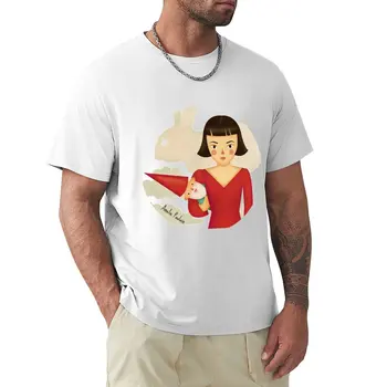 Тениска Amelie Poulain, тениски с графичен дизайн, спортна риза, тениска с графичен дизайн, тениски за мъже