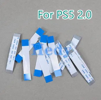 100 бр. За Playstation 5 V2.0 L R Ляво и Дясно L1 L2 R1 R2 Свързване на Лента Гъвкав кабел Дръжка Бутон Такса Кабел За контролер PS5
